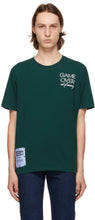 MCQ Green Relaxed Logo 'Game Over' T-Shirt - MCQ Green Relaxed Logo 'Game Over' T-shirt - MCQ Green 편안한 로고 '게임'T 셔츠