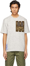 MCQ Grey Armour T-Shirt - T-shirt d'armure gris MCQ - MCQ 회색 갑옷 티셔츠