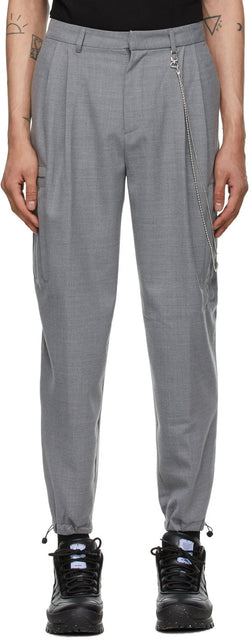 MCQ Grey Multipocket Trousers - Pantalon multiple gris MCQ - MCQ 그레이 멀티 픽킷 바지