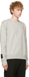 MCQ Grey Regular Pullover Sweatshirt