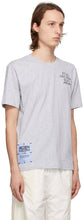 MCQ Grey Relaxed Logo 'Arcadia Ego' T-Shirt
