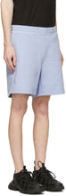 MCQ Purple Logo Shorts