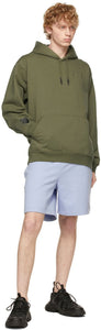 MCQ Purple Logo Shorts