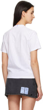 MCQ White Fascinated Flowers T-Shirt
