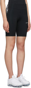 MISBHV Black Lycra Techno Sport Biker Shorts