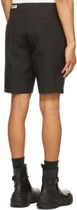 MISBHV Black Recordings Slim Shorts