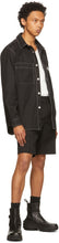 MISBHV Black Recordings Slim Shorts