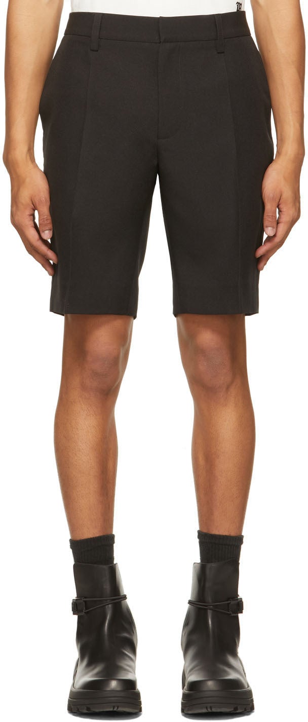 MISBHV Black Recordings Slim Shorts - MISBHV Noir Enregistrements Slim Shorts - MISBHV 블랙 레코딩 슬림 반바지