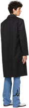 MISBHV Black Twill Recordings Trench Coat