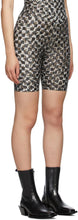 MISBHV Green Camo Monogram Biker Shorts