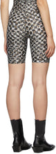 MISBHV Green Camo Monogram Biker Shorts