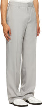 MISBHV Grey Recordings Relaxed Tailored Trousers