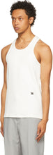 MISBHV White Ribbed Tank Top