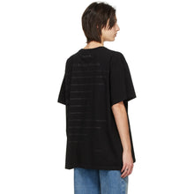 MM6 Maison Margiela Black Back Logo T-Shirt