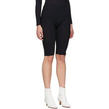 MM6 Maison Margiela Black Bike Shorts