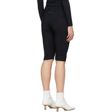 MM6 Maison Margiela Black Bike Shorts