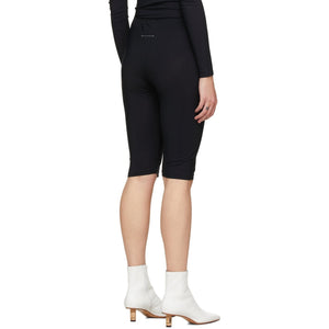 MM6 Maison Margiela Black Bike Shorts