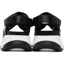 MM6 Maison Margiela Black Multi Strap Sandals