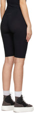 MM6 Maison Margiela Black Small Logo Bike Shorts