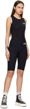 MM6 Maison Margiela Black Small Logo Bike Shorts