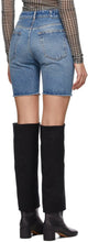 MM6 Maison Margiela Blue Denim Contrast Shorts