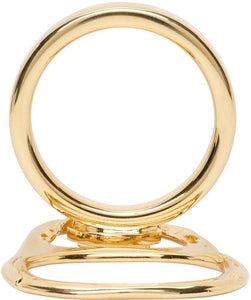 MM6 Maison Margiela Gold Can Tab Ring