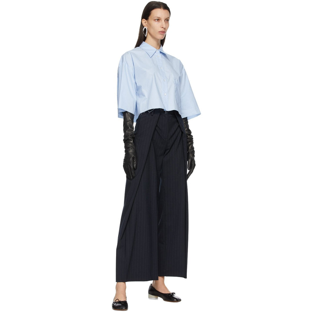 【関税&送料込】Mm6 Maison Margiela Virgin Wool Pants MM6 MAISON MARGIELA | Drawstring Wide Leg Wool Cargo Pants