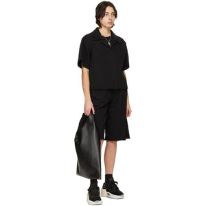 MM6 Maison Margiela SSENSE Exclusive Black Sweat Shorts