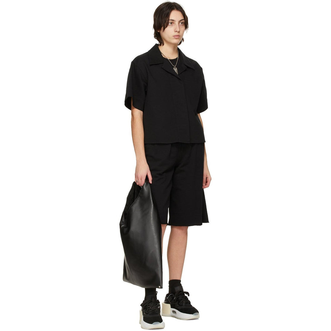 MM6 Maison Margiela SSENSE Exclusive Black Sweat Shorts