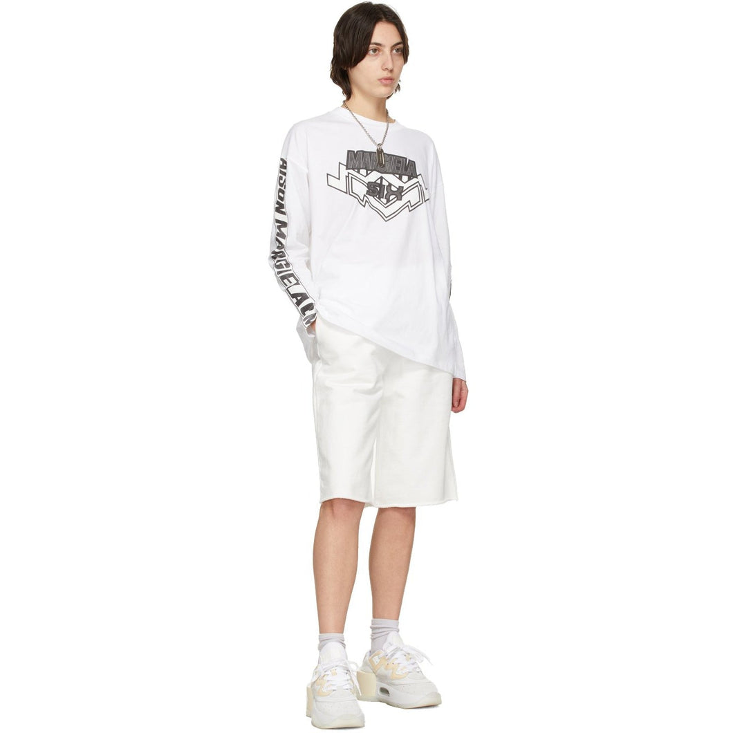 MM6 Maison Margiela SSENSE Exclusive Off-White Lounge Shorts