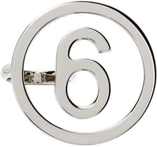 MM6 Maison Margiela Silver '6' Ring - MM6 Maison Margiela Silver '6' Bague - MM6 Maison Margiela Silver '6'ring.