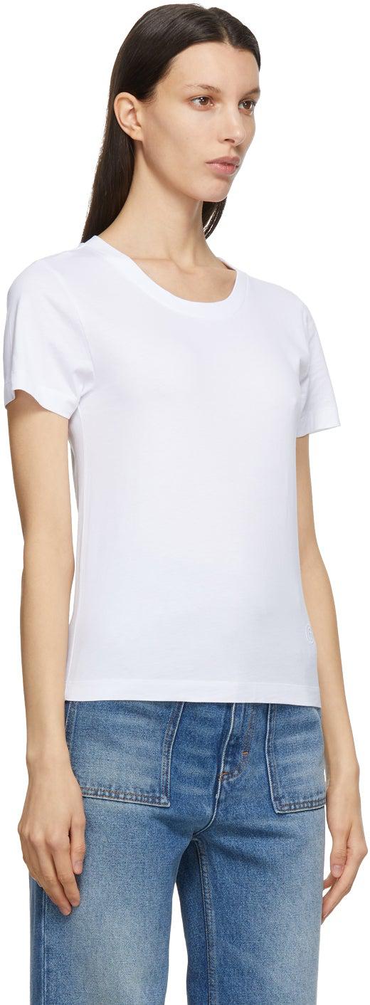 MM6 Maison Margiela Three-Pack Multicolor Logo T-Shirts