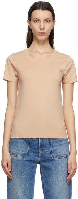 MM6 Maison Margiela Three-Pack Multicolor Logo T-Shirts - MM6 MAISON MARGIELA T-shirts de logo multicolore à trois pack - MM6 Maison Margiela 3 팩 여러 가지 빛깔의 로고 티셔츠