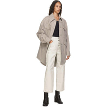 MM6 Maison Margiela White 4-Button Jeans - MM6 Maison Margiela Blanc Jeunes à 4 boutons - MM6 Maison Margiela 화이트 4 버튼 청바지