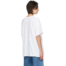 MM6 Maison Margiela White Back Logo T-Shirt