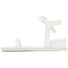 MM6 Maison Margiela White Cushion Heel Sandals