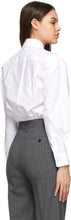 MM6 Maison Margiela White Shirt Bodysuit