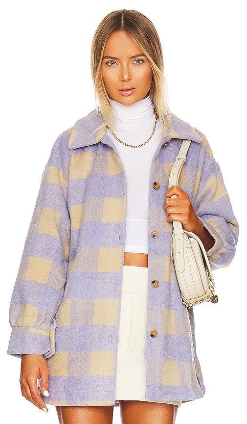 MORE TO COME Kaiden Jacket in Lavender Plus à venir veste Kaiden en lavande 薰衣草的Kaiden夹克还有更多