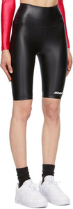 MSGM Black 'Active' Bike Shorts