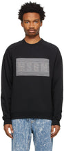 MSGM Black Box Logo Sweatshirt - Sweat-shirt de logo de boîte noire msgm - MSGM 블랙 박스 로고 스웨터
