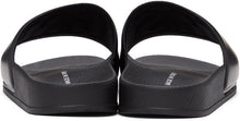 MSGM Black Logo Pool Slides