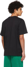 MSGM Black Logo Print T-Shirt