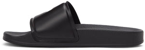 MSGM Black Micro-Logo Pool Slides