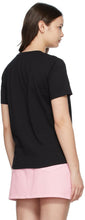 MSGM Black Sparkly Logo T-Shirt