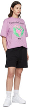 MSGM Black Sweat Shorts