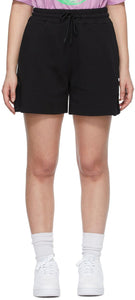 MSGM Black Sweat Shorts - Short de sueur noir msgm - MSGM 블랙 땀 반바지
