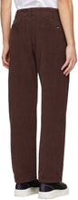 MSGM Brown Corduroy Trousers