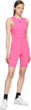 MSGM Pink 'Active' Short Jumpsuit