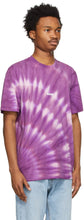 MSGM Purple Tie-Dye T-Shirt