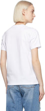 MSGM White Artist Logo T-Shirt